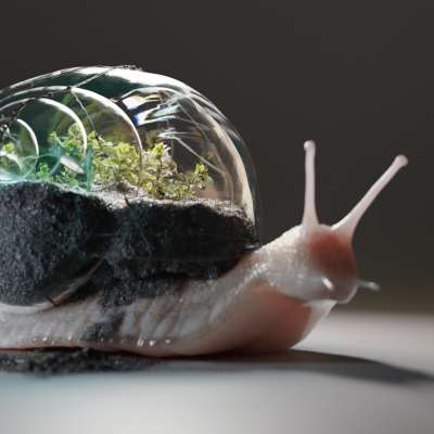 Terrarium Snail