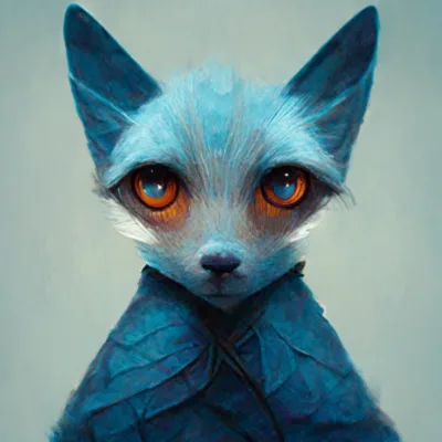 [자작] blue eyes foxes