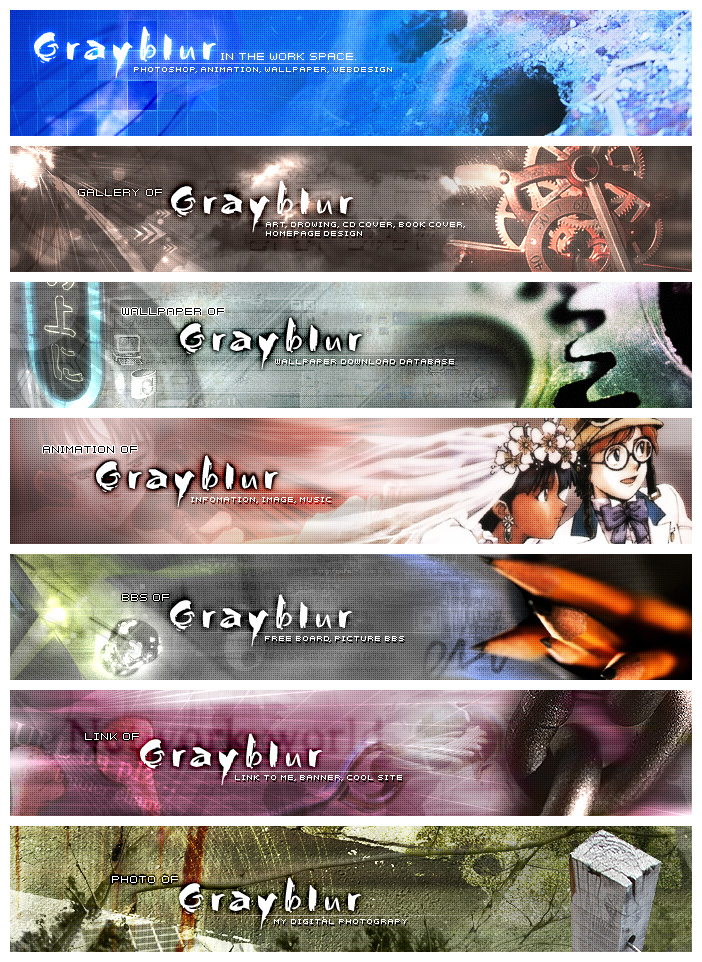 각 메뉴의 Spot이미지