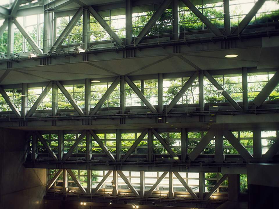 아크로스 후쿠오카의 내부모습