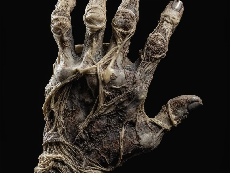 Mummy hand