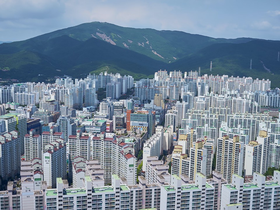 해운대의 모습