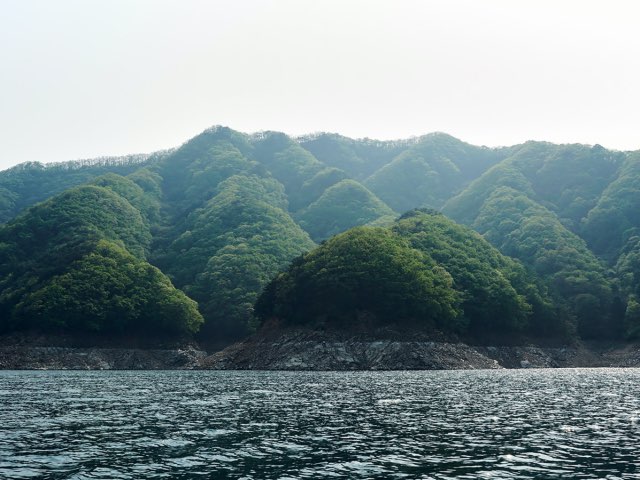 작은 산들의 모습