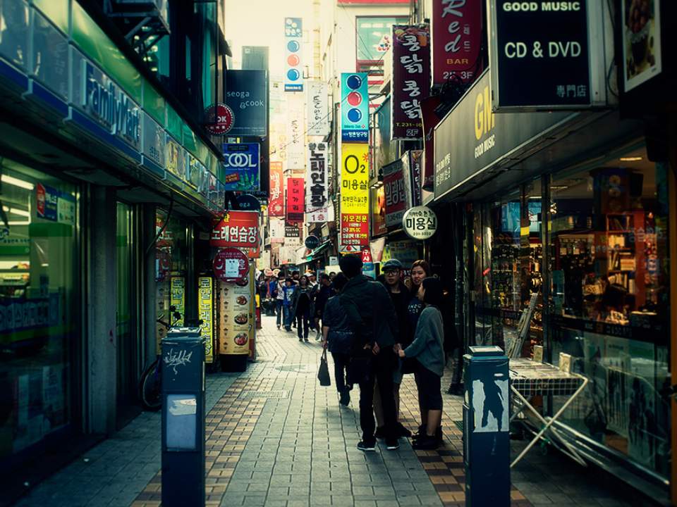 남포동의 어느거리