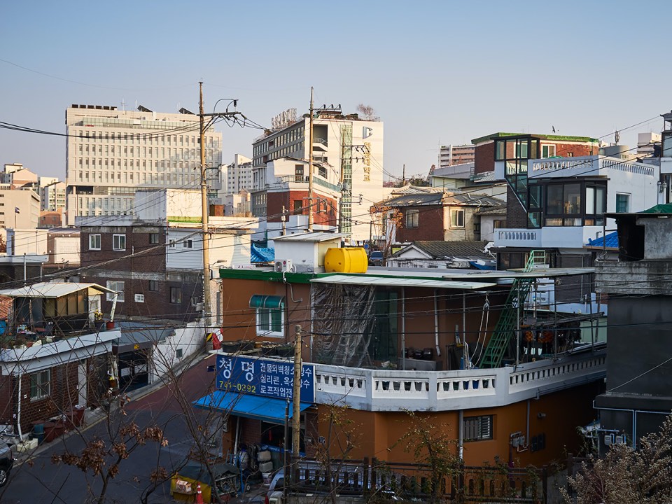 남한산성에서 내려오는 길