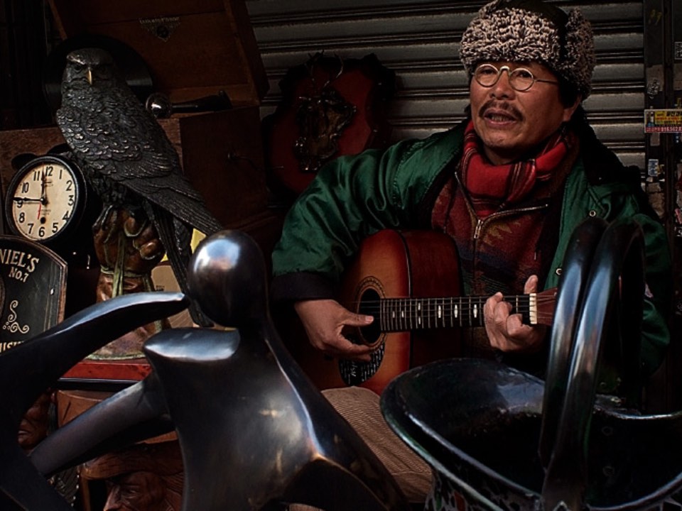 시장에서 본 아저씨