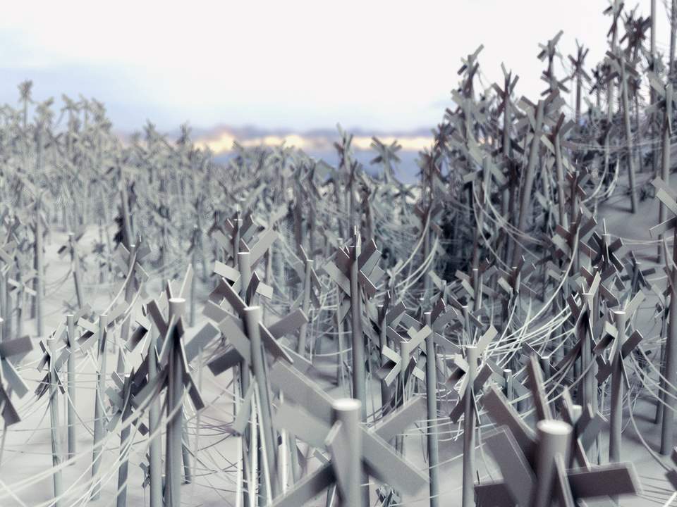 많은 전봇대 테스트