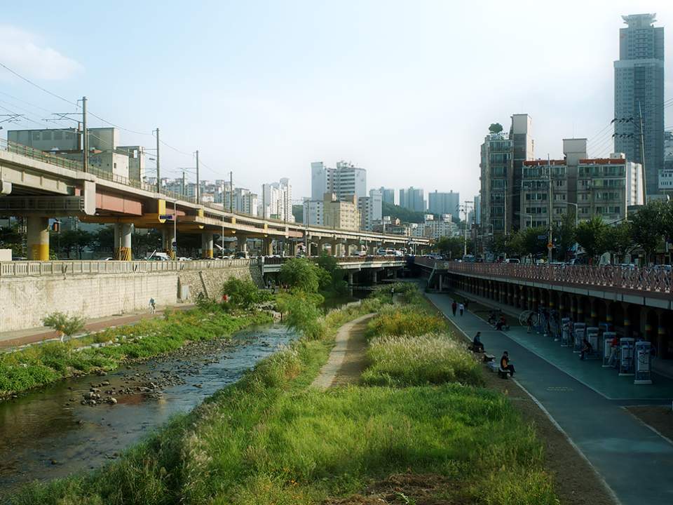 장전동의 풍경