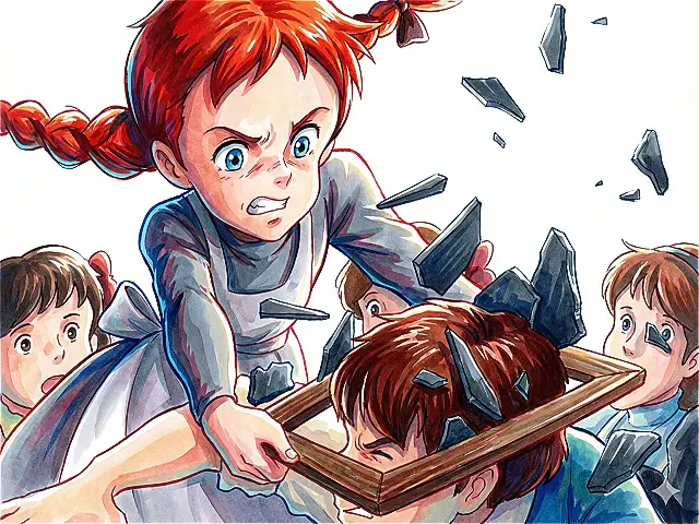 수채화와 마커 스타일로 애니메이션 스타일