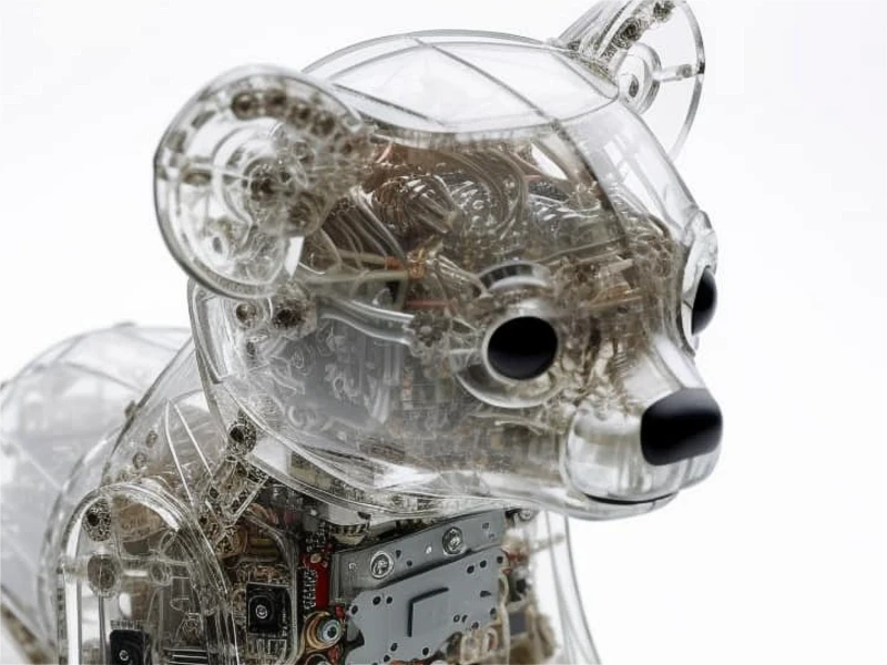 Translucent magical robot pets