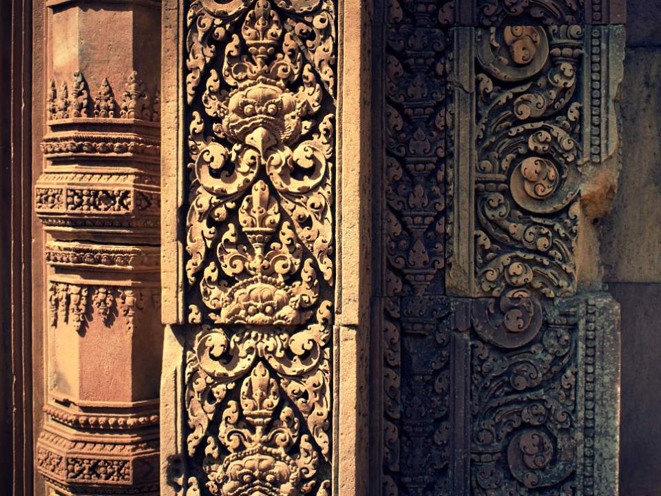 Banteay Srey 디테일한 모습