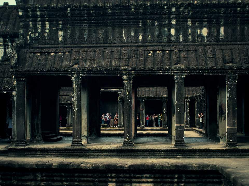 앙코르왓 속에서..